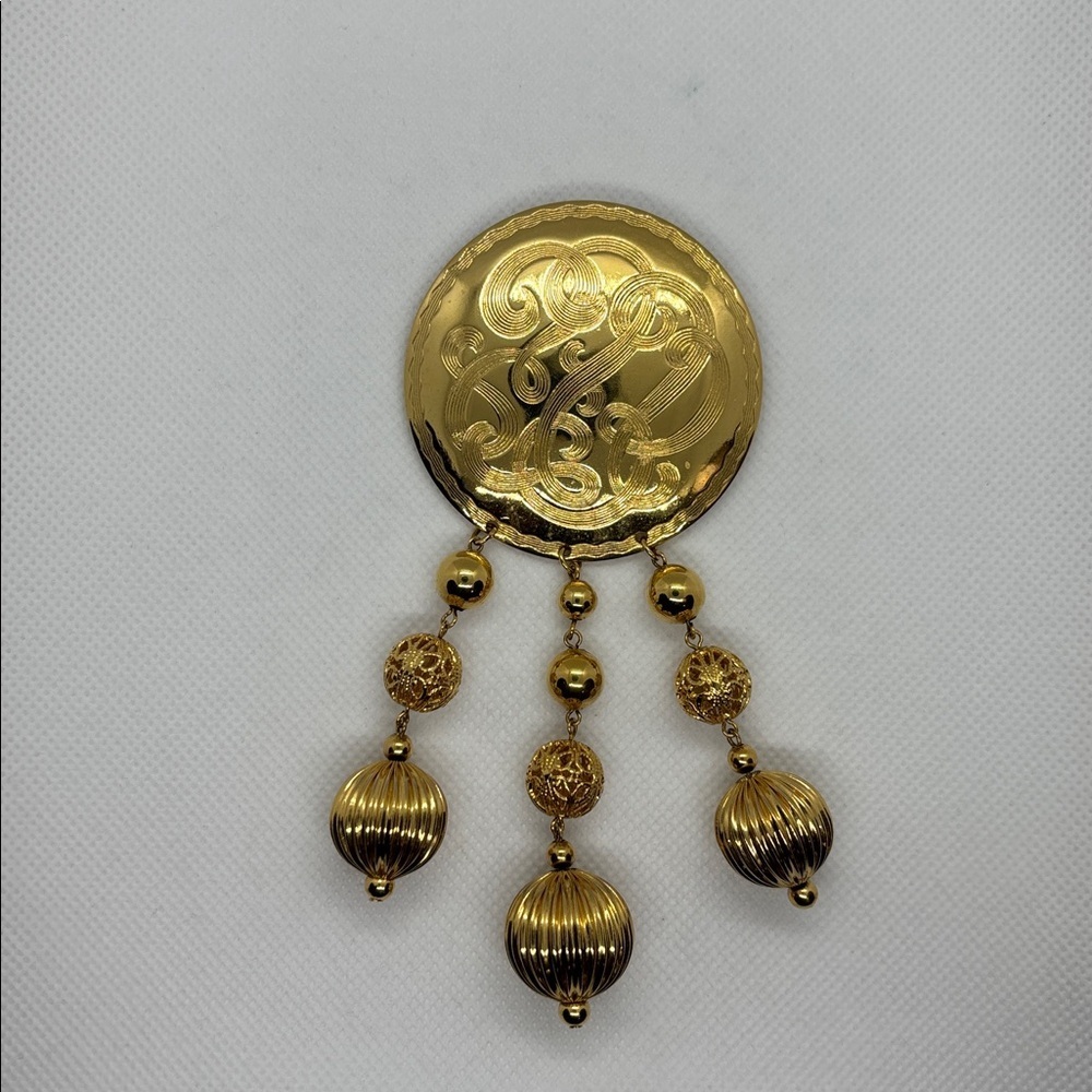 BROOCH/PIN VINTAGE (1959-1960) GOLD TONE